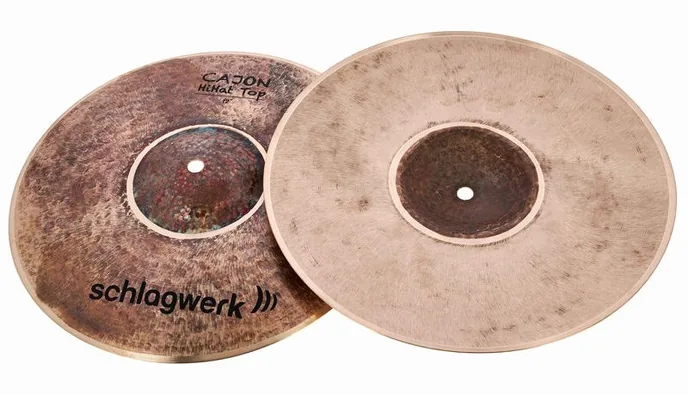 Schlagwerk 12" Cajon Hi-Hat, vue de face, photo 3