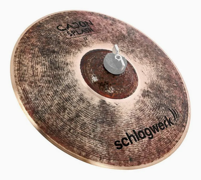 Schlagwerk 12" Cajon Splash, de face sur fond neutre