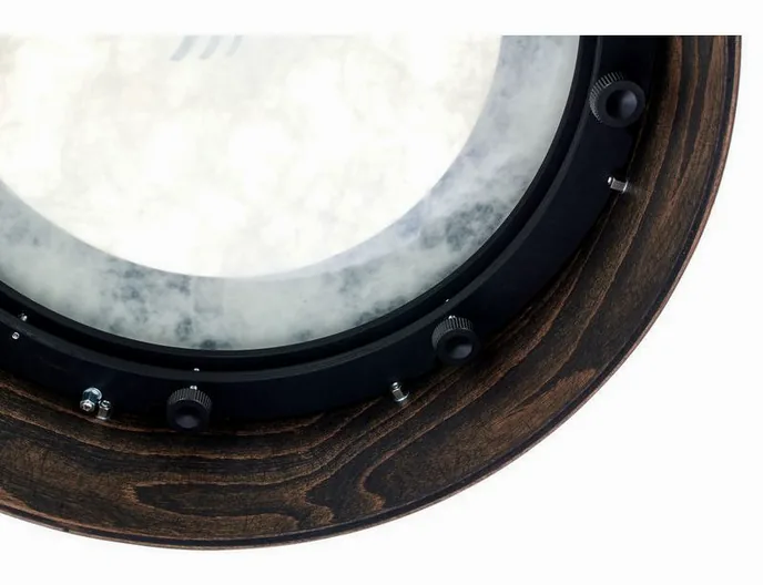 Schlagwerk 14" Bodhran Neotrad Black, sur fond neutre, photo 3