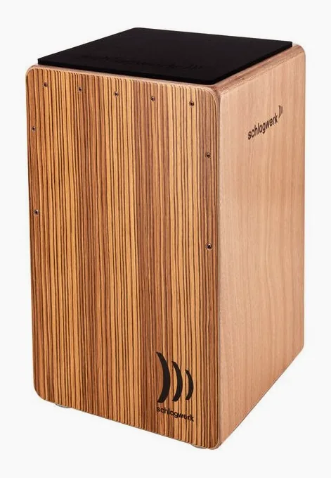 Schlagwerk CP 4011 Cajon "Zebrano", vue de face