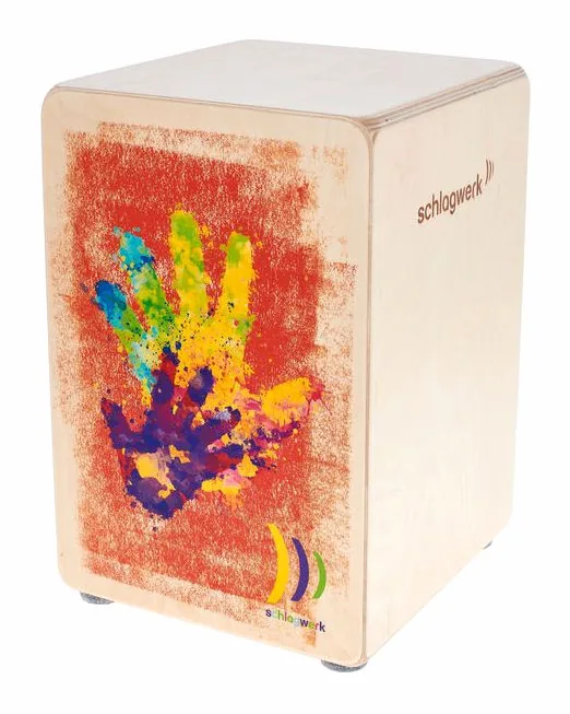 Schlagwerk CP402 High Five Kids Cajon, vue de près, de face