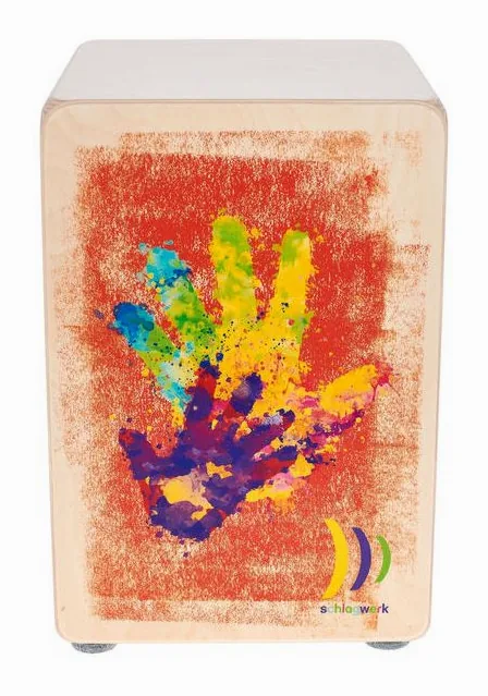 Schlagwerk CP402 High Five Kids Cajon, sur fond neutre, photo 2