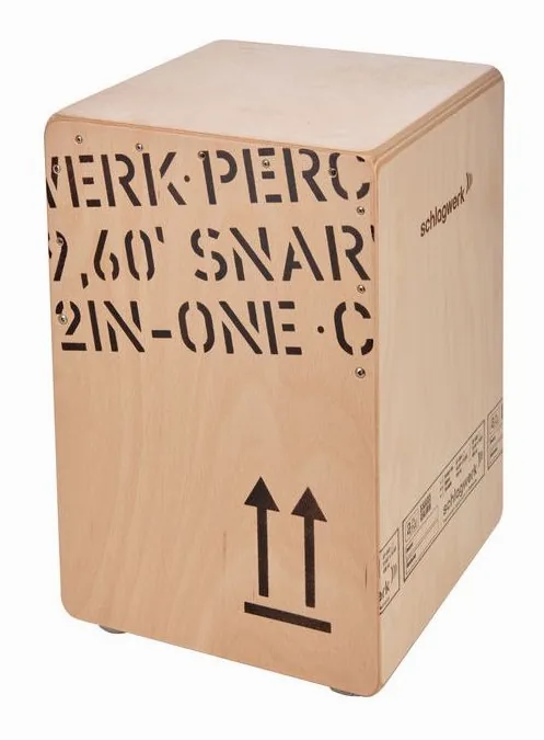 Schlagwerk CP403 Cajon, de face sur fond neutre