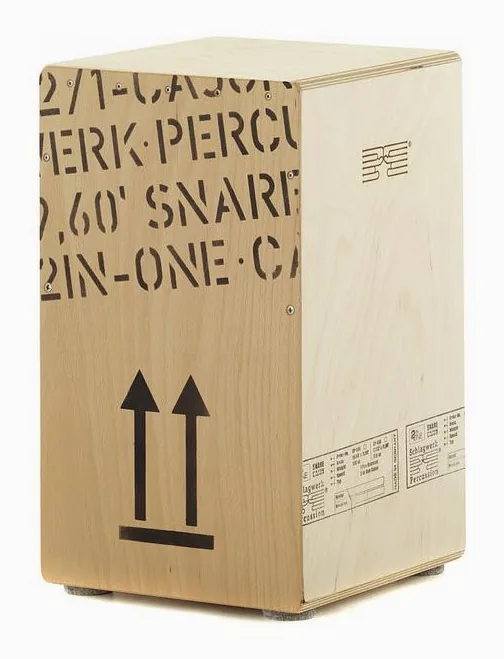 Schlagwerk CP404 Cajon, vue de près, de face