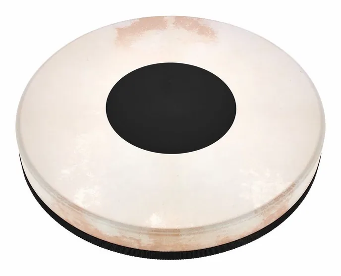 Schlagwerk RTS61D Frame Drum Black Dot, de face sur fond neutre