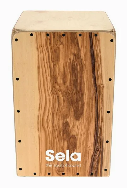 Sela Maestro Edition Cajon -Olea, vue de trois quarts, photo 2