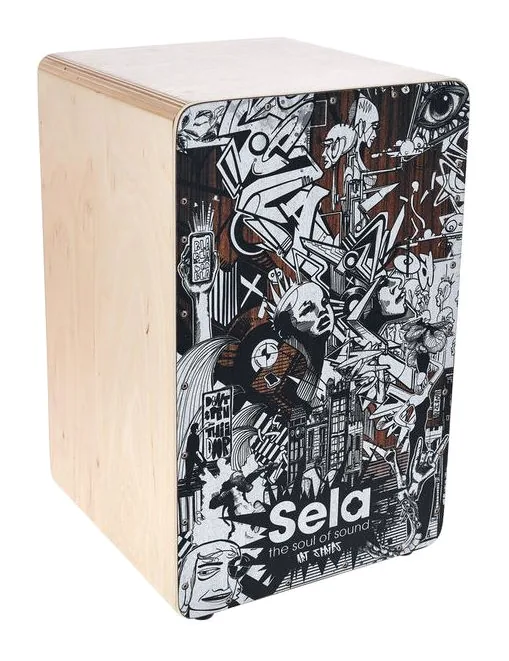 Sela SE 173 Art Series Sketch Cajon, vue de près, photo 3