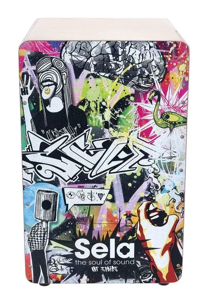Sela SE 174 Art Series Urban Cajon, vue de trois quarts, photo 2