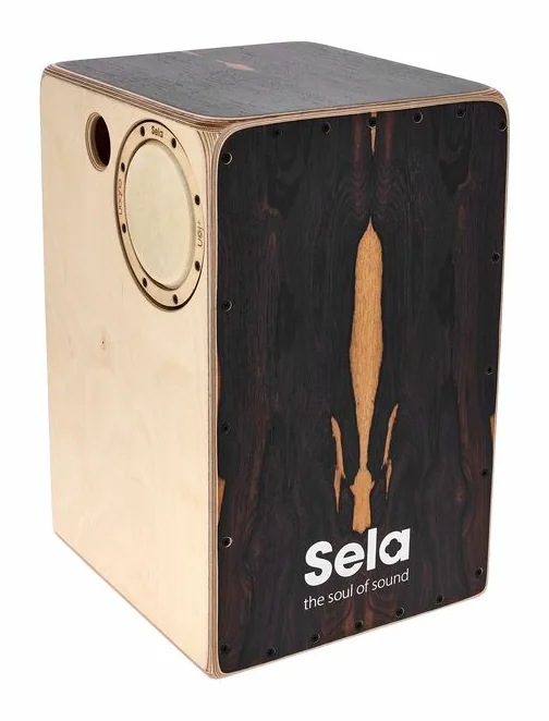 Sela SE-IC1 Iconic Cajon Ziricote, sur fond neutre, photo 3