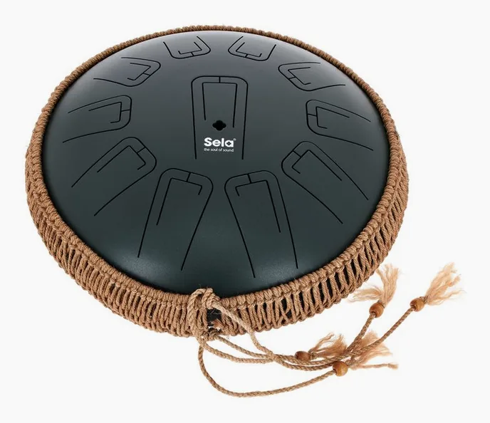 Sela Tongue Drum SETD13U2, de face sur fond neutre
