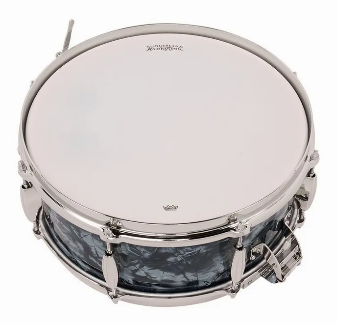 Slingerland 14"x5.5" Radio King Maple BDP, vue de près, de face