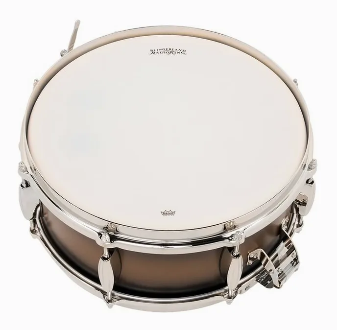 Slingerland 14"x5.5" Radio King Maple BG, sur fond neutre