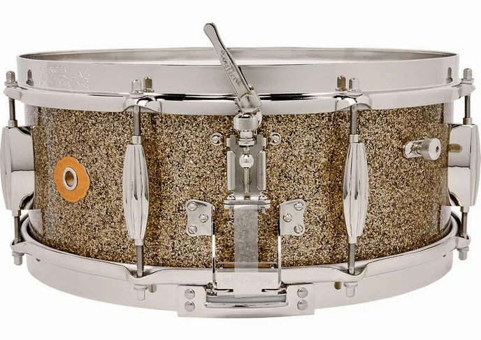 Slingerland 14"x5.5" Radio King Maple GG, sur fond neutre, photo 2