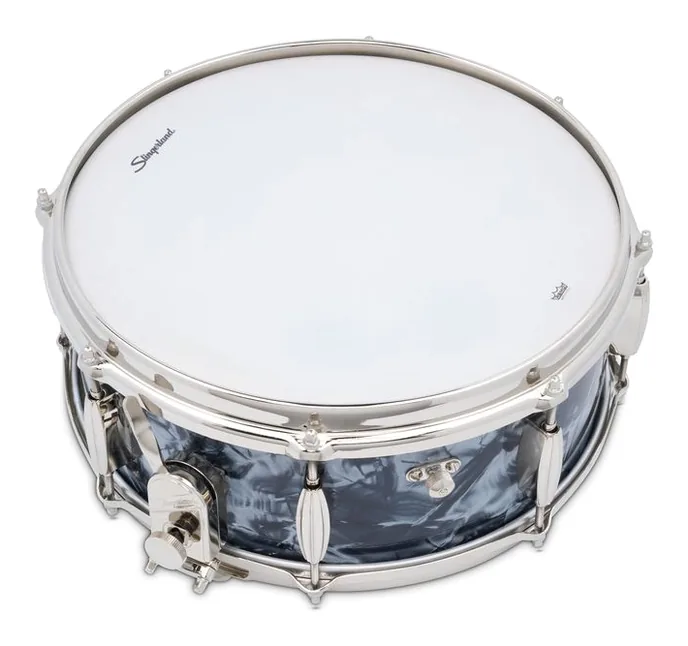 Slingerland 14"x5.5" Radio King Snare BDP, vue de profil, photo 3