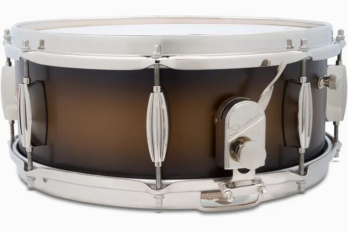 Slingerland 14"x5.5" Radio King Snare BG, vue de trois quarts, photo 2