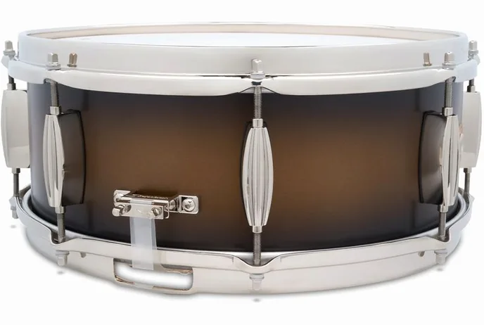 Slingerland 14"x5.5" Radio King Snare BG, vue de près, photo 3