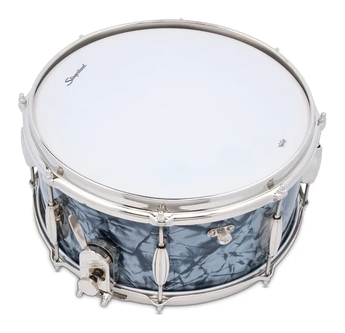 Slingerland 14"x6.5" Radio King Snare BDP, sur fond neutre, photo 4