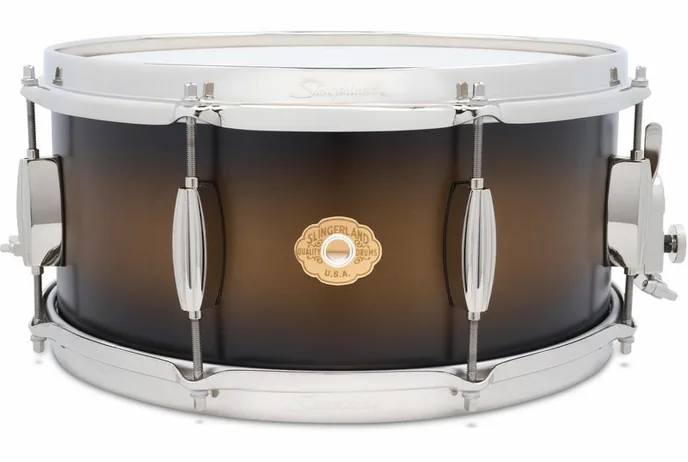 Slingerland 14"x6.5" Radio King Snare BG, sur fond neutre