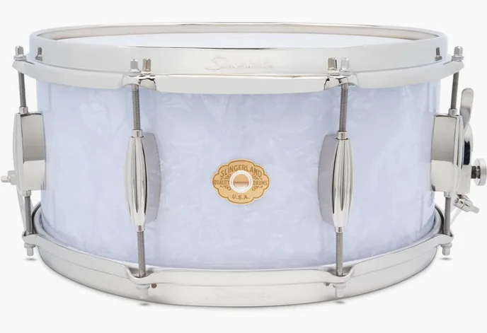 Slingerland 14"x6.5" Radio King Snare WMP, sur fond neutre