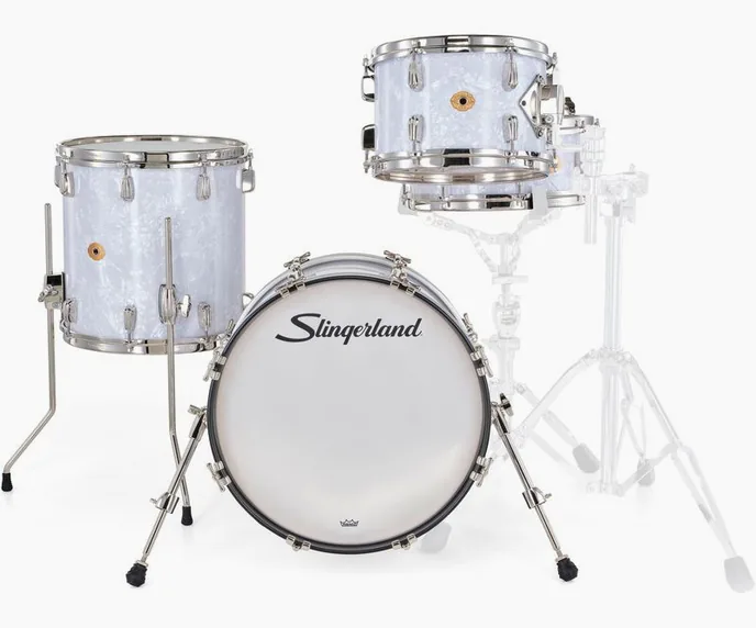 Slingerland 18" Radio King 4pc w/Snare WMP, vue de face, photo 2