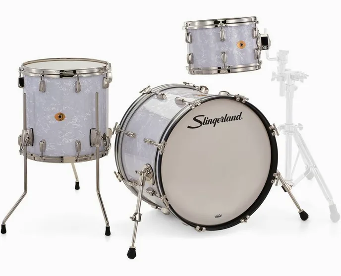 Slingerland 20" Radio King 3pc Kit WMP, vue de face, photo 3