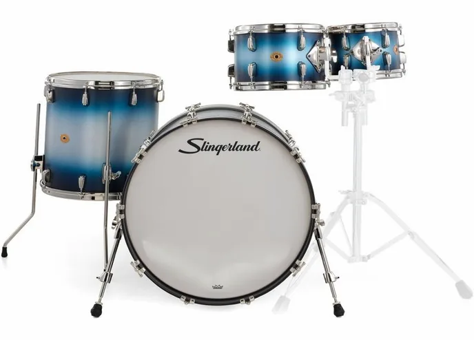 Slingerland 22" Radio King 4pc Kit BS, vue de près, photo 2