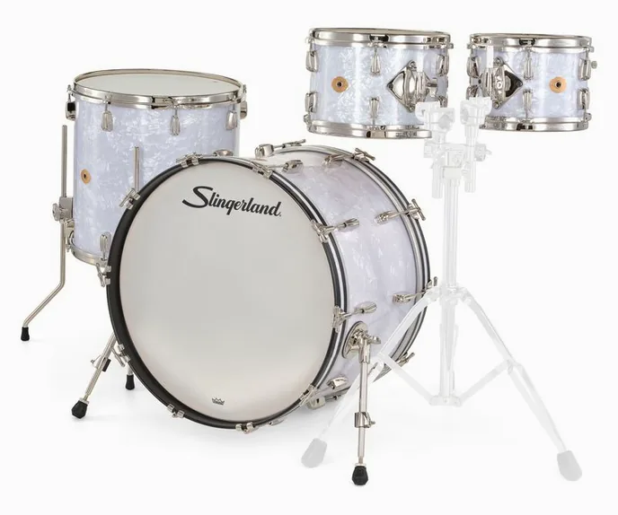 Slingerland 22" Radio King 4pc Kit WMP, sur fond neutre