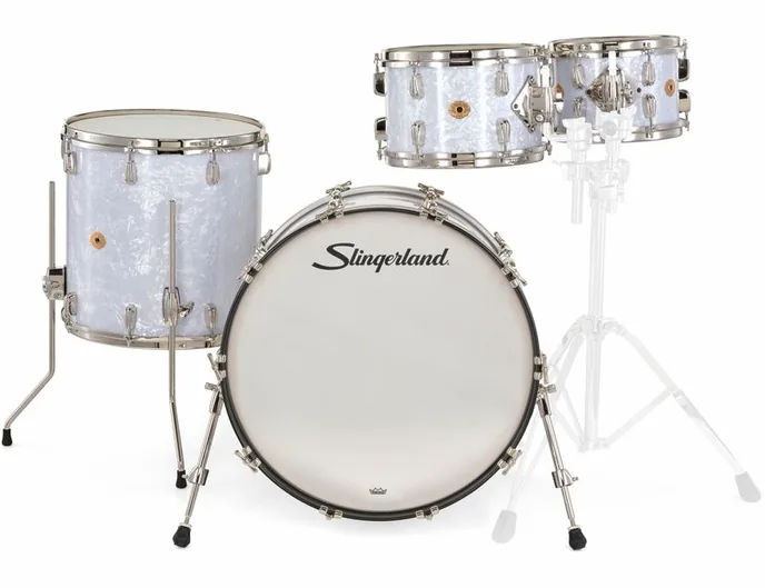 Slingerland 22" Radio King 4pc Kit WMP, vue de près, photo 2