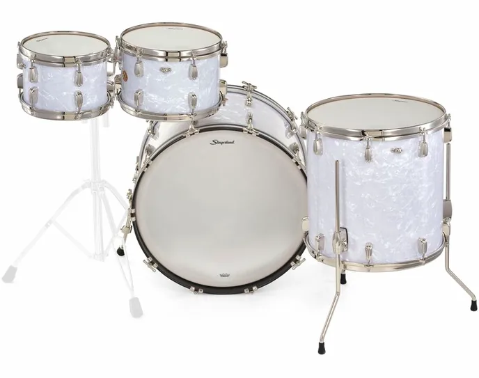 Slingerland 22" Radio King 4pc Kit WMP, sur fond neutre, photo 4