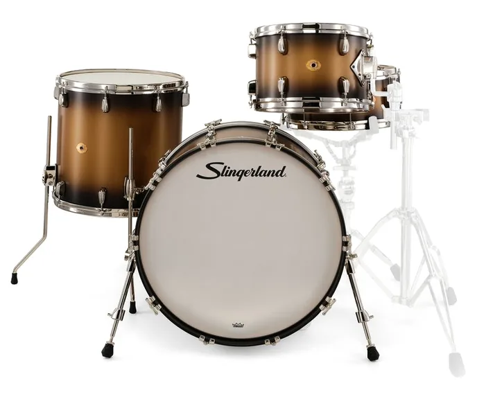 Slingerland 22" Radio King 4pc w/Snare BG, vue de face, photo 2
