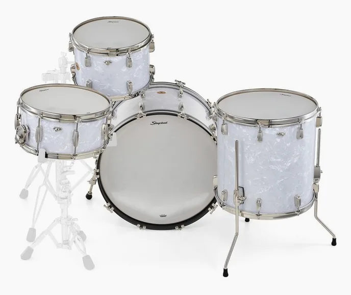 Slingerland 22" Radio King 4pc w/Snare WMP, vue de face, photo 4