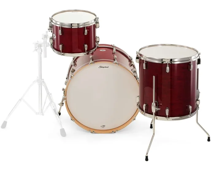 Slingerland 22" Studio King 3pc Kit RCR, vue de trois quarts, photo 4
