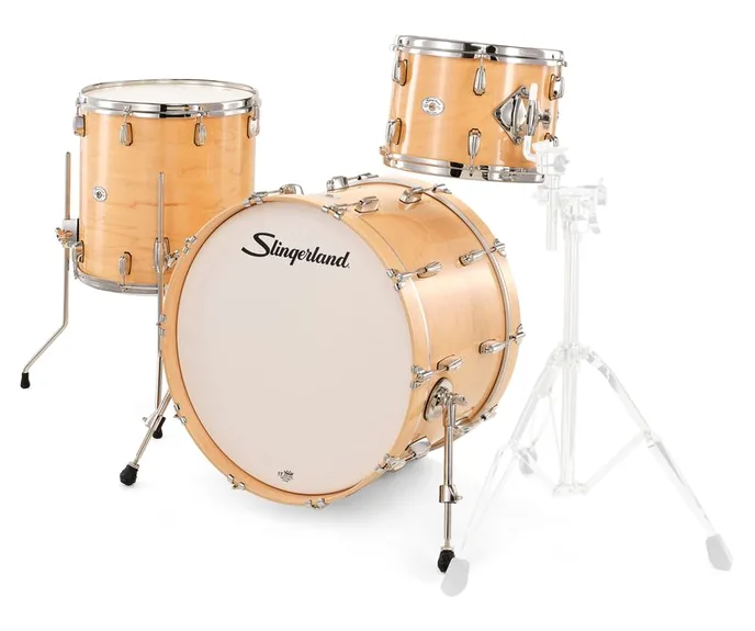 Slingerland 22" Studio King 3pc Kit VTS, vue de face