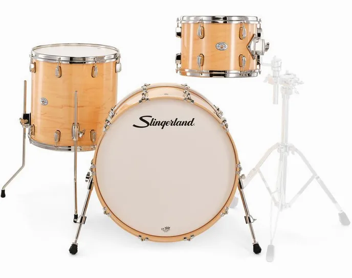 Slingerland 22" Studio King 3pc Kit VTS, vue de près, photo 2