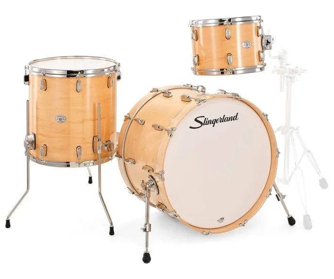Slingerland 22" Studio King 3pc Kit VTS, vue de dessus, photo 3
