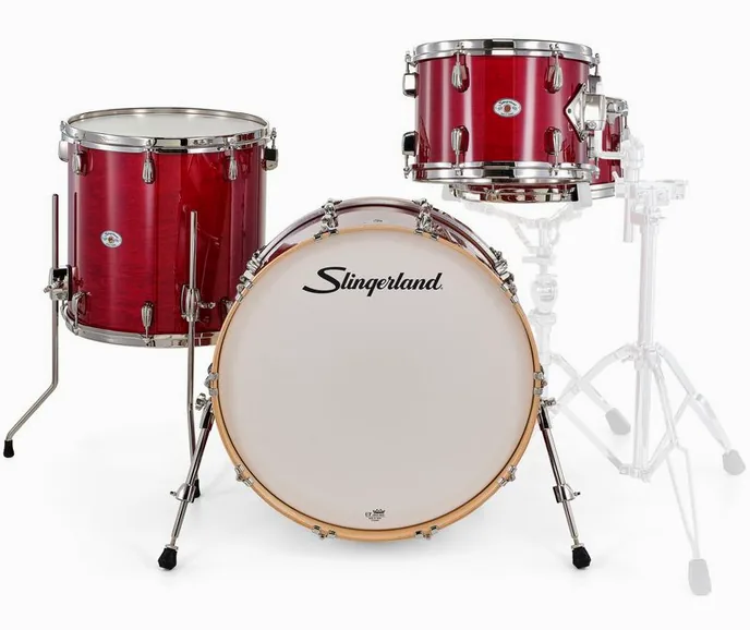Slingerland 22" Studio King 4pc w/SN RCR, vue de face, photo 2