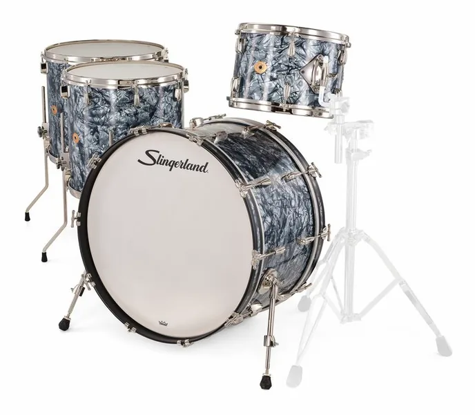 Slingerland 24" Radio King 4pc Kit BDP, sur fond neutre