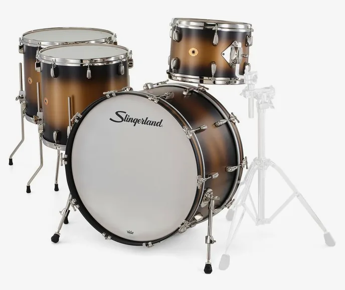 Slingerland 24" Radio King 4pc Kit BG, vue de face