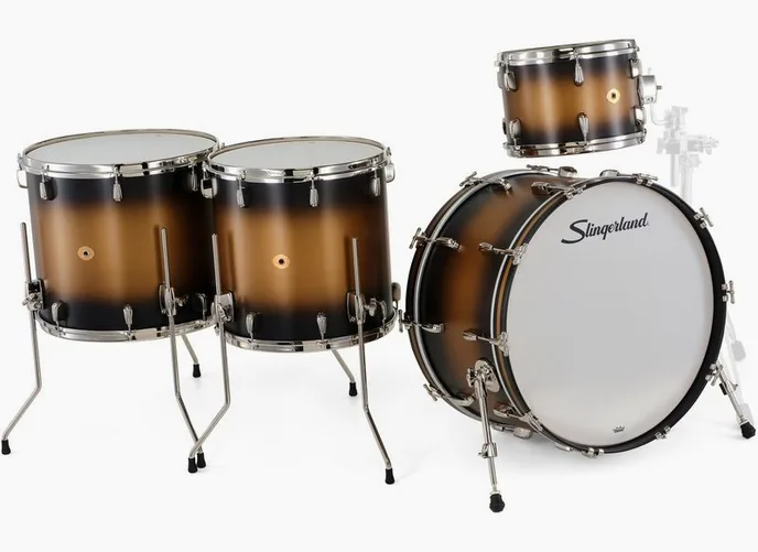 Slingerland 24" Radio King 4pc Kit BG, sur fond neutre, photo 3