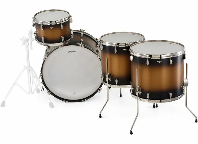 Slingerland 24" Radio King 4pc Kit BG, vue de profil, photo 4