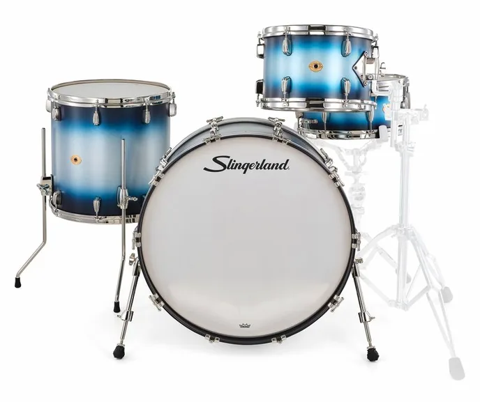 Slingerland 24" Radio King 4pc w/Snare BS, vue de dessus, photo 2