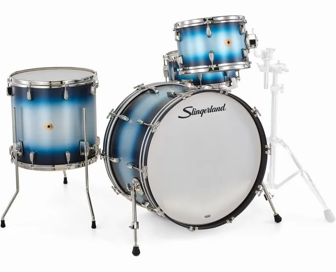 Slingerland 24" Radio King 4pc w/Snare BS, vue de près, photo 3