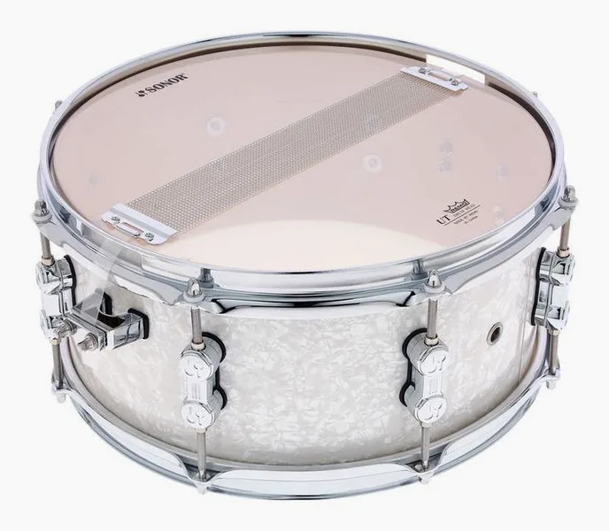 Sonor 13"x06" AQ2 Snare Drum WHP, vue de face, photo 4