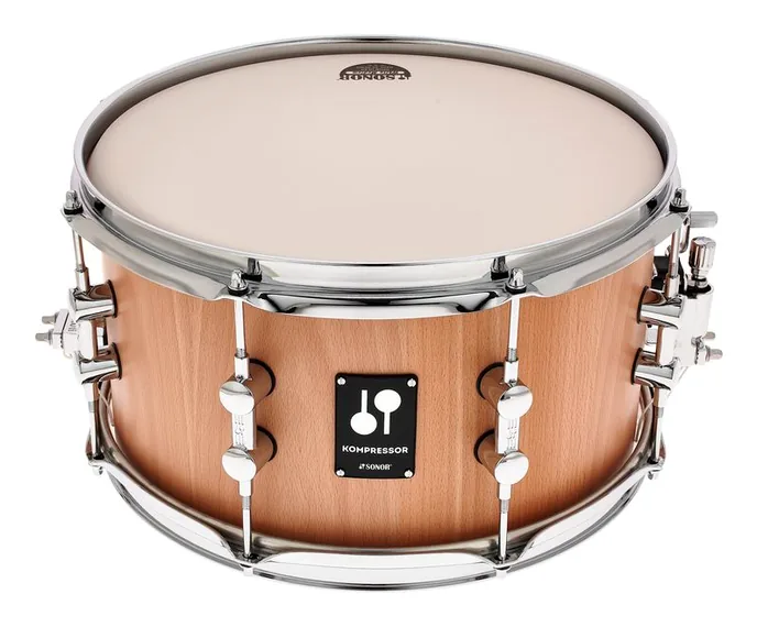 Sonor 13"x07" Kompressor Snare Beech, sur fond neutre