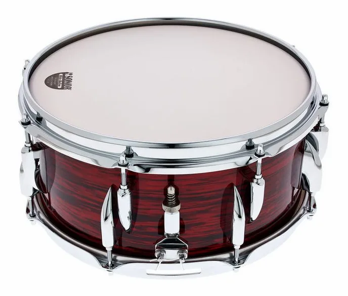 Sonor 13"x6" Vintage Snare Red Oy, vue de trois quarts, photo 2