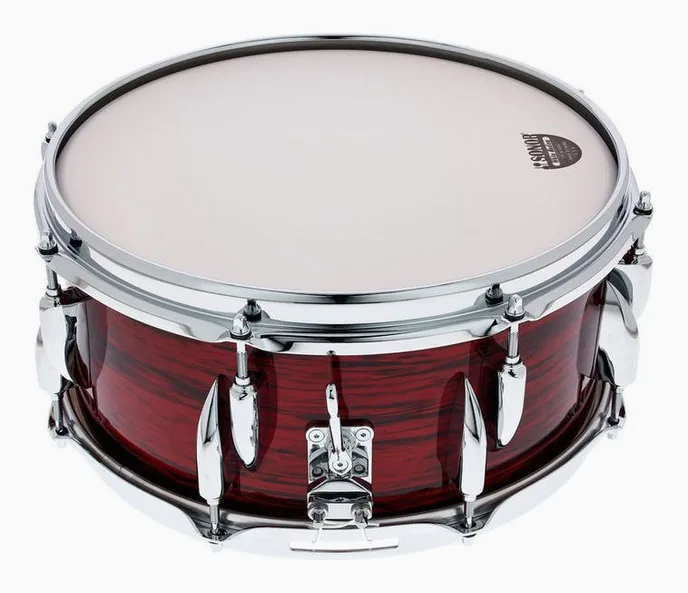 Sonor 13"x6" Vintage Snare Red Oy, vue de dessus, photo 3