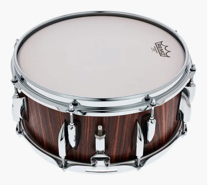 Sonor 13"x6" Vintage Snare Rosew., vue de trois quarts, photo 2