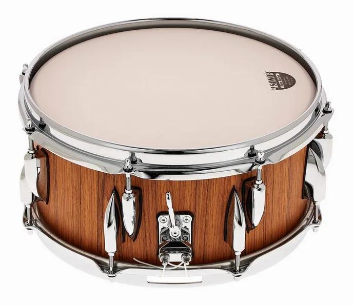 Sonor 13"x6" Vintage Snare Teak, vue de dessus, photo 2