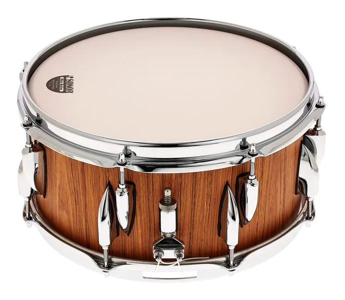 Sonor 13"x6" Vintage Snare Teak, sur fond neutre, photo 3