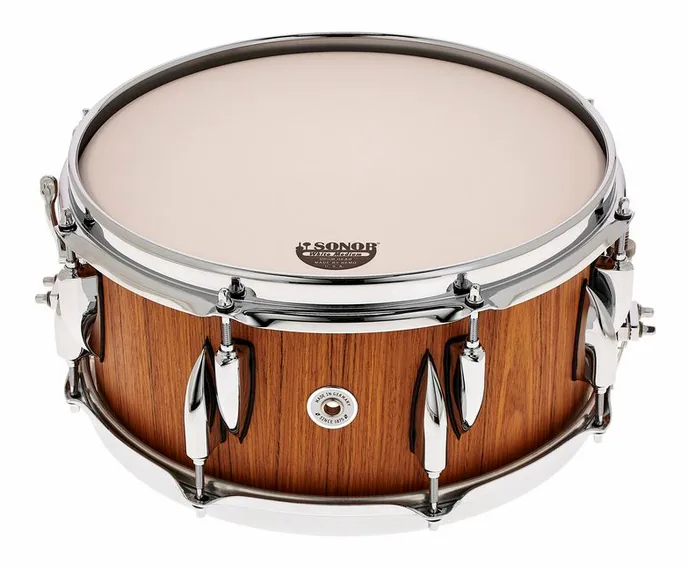 Sonor 13"x6" Vintage Snare Teak, sur fond neutre, photo 4